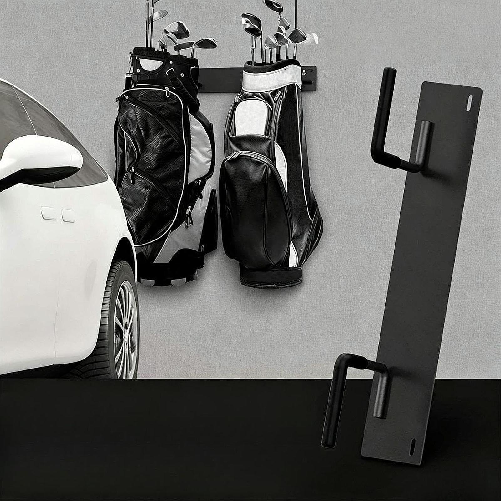 Golf Bag Rack Organizer Wall M - Golf Equipment Garage Organizer 评论和价格