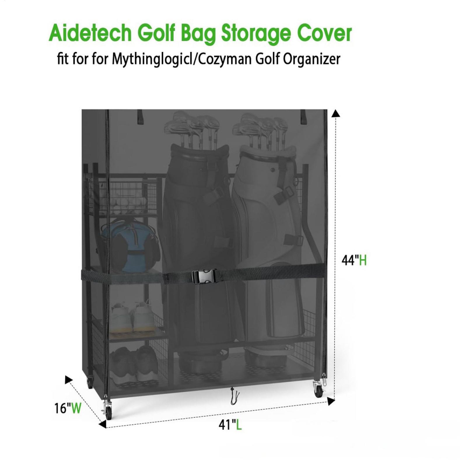 Golf Bag Storage Cover Oxford  - Golf Equipment Garage Organizer 评论和价格