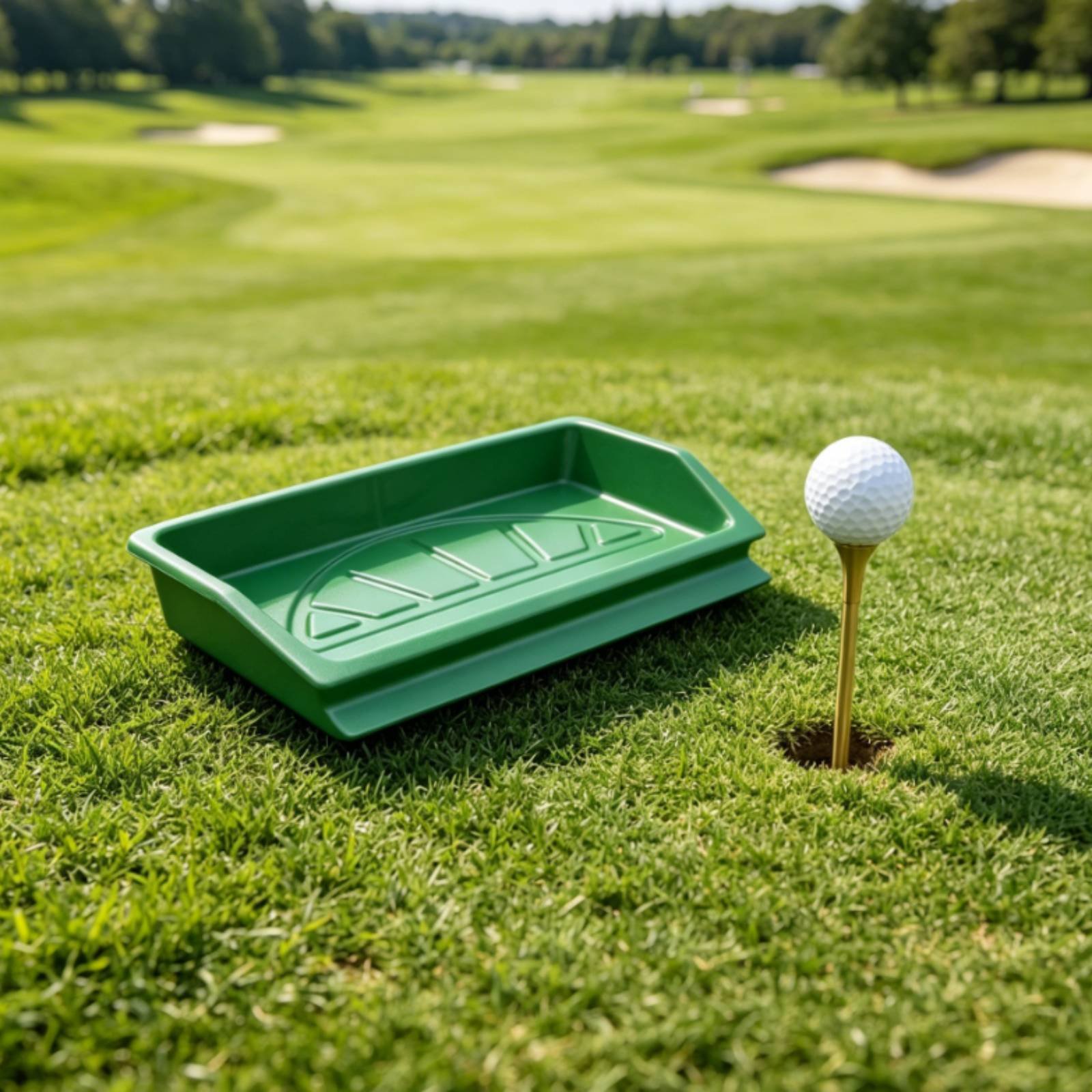ABS Golf Tee Tray Sturdy Golf  - Golf Equipment Organizer 评论和价格